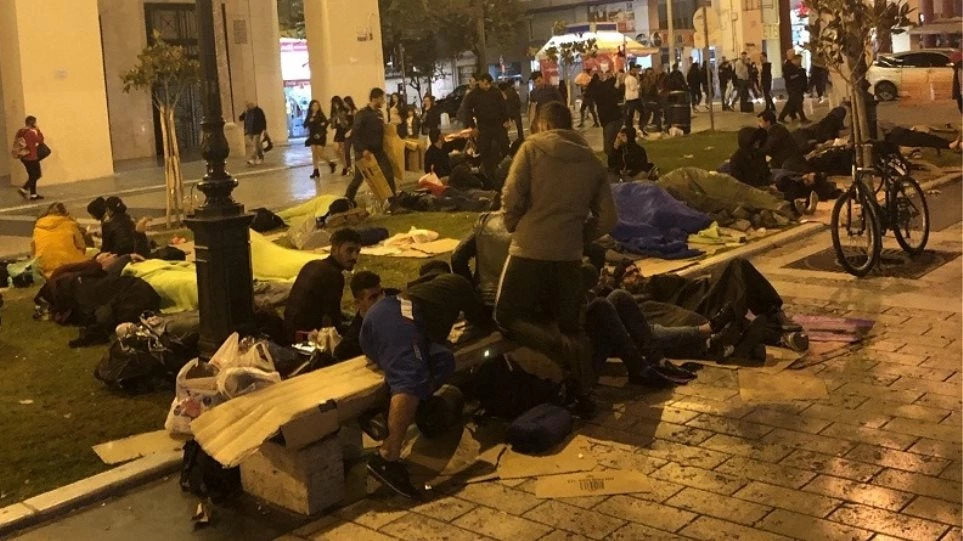 Στον καταυλισμό στα Διαβατά θα μεταφερθούν οι παράνομοι μετανάστες από την πλατεία Αριστοτέλους
